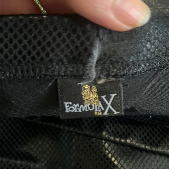 Black Formula X Faux Leather Mini Dress - Picture 4 of 6